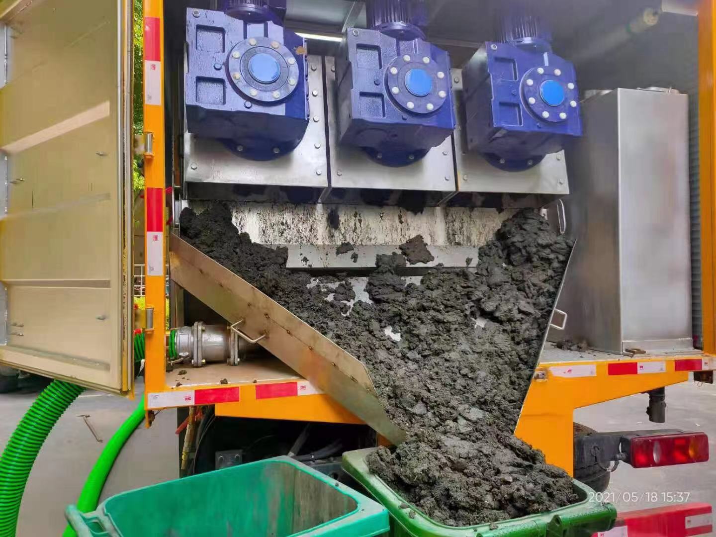 下谷坪土家族乡化粪池清掏城市维护站-泥浆净化干湿分离处理